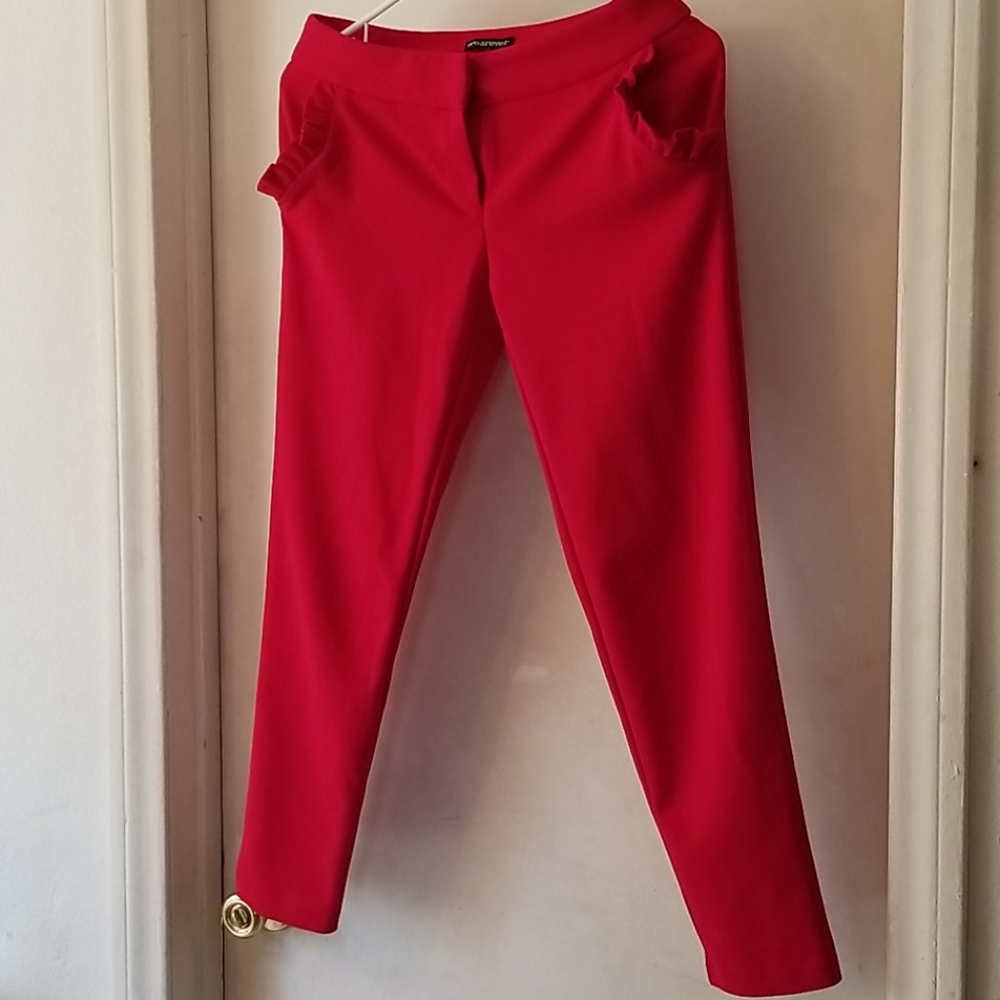 Red pants